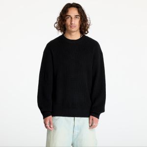 Svetr Daily Paper Band Knit Sweater Black XS
