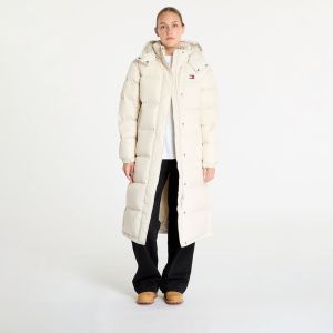 Bunda Tommy Jeans Alaska Long Puffer Jacket Beige L