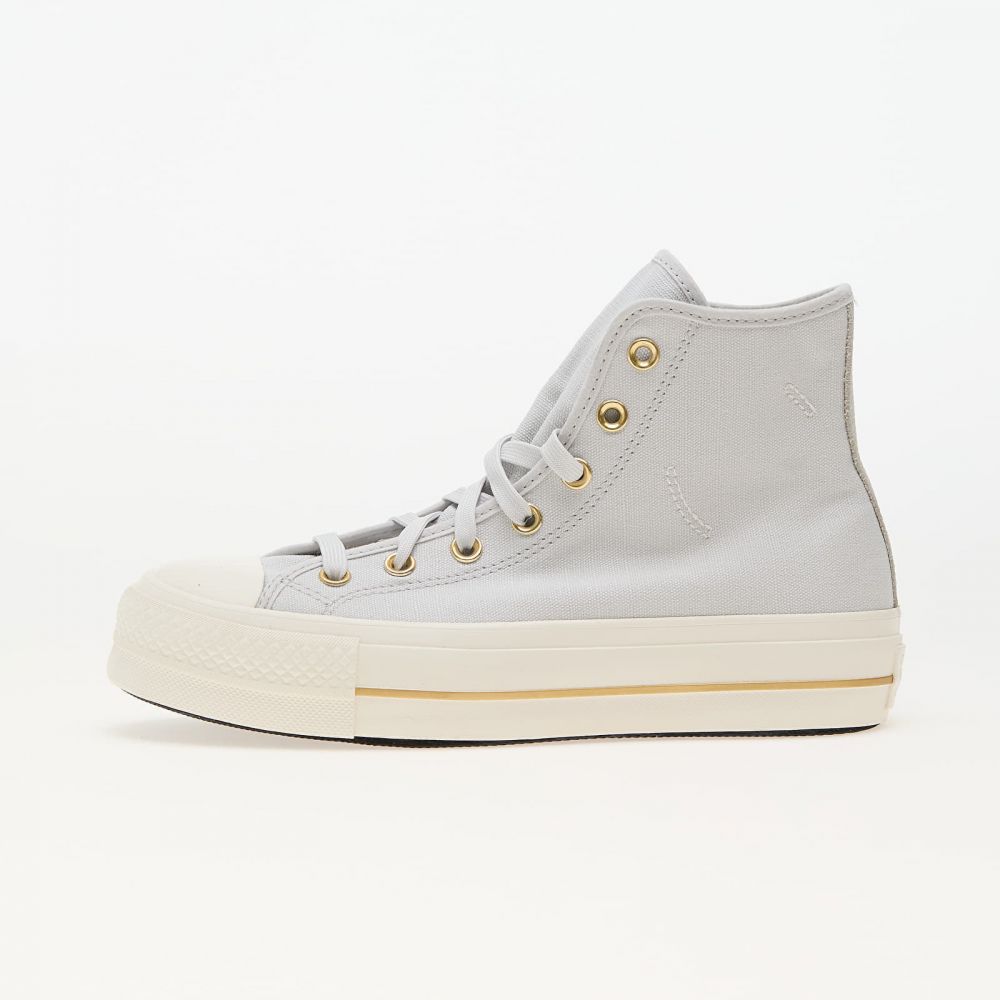 Tenisky Converse Chuck Taylor All Star Lift Platform Tailored Lines Barely Grey/ Egret/ Gold EUR 36