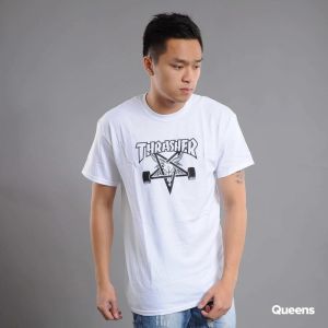 Tričko Thrasher Skategoat T-Shirt White S