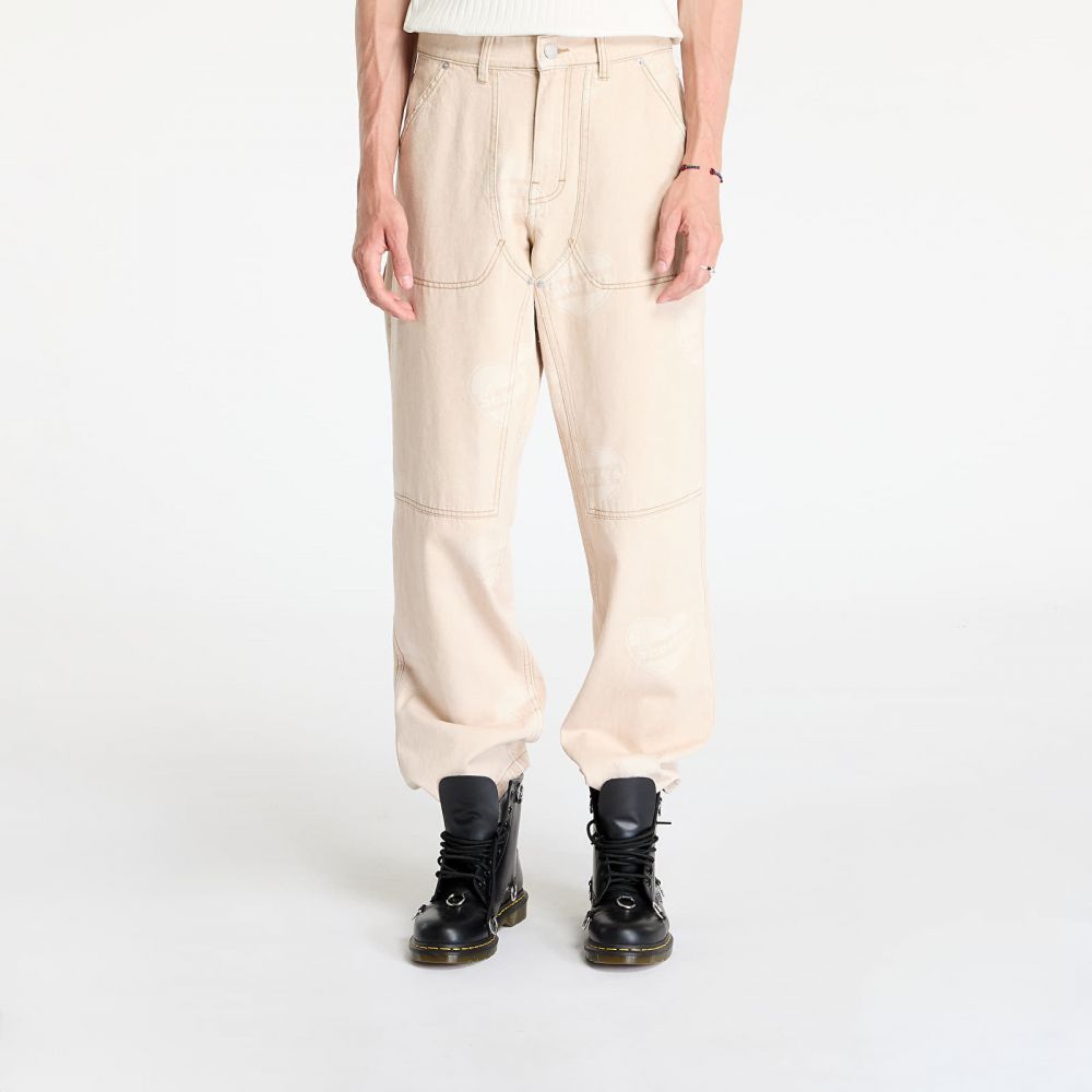 Kalhoty PLEASURES Heart Ultra Work Pants Beige 32
