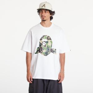 Tričko A BATHING APE Abc Camo Ape Head Relaxed Fit Short Sleeve Tee White XXL