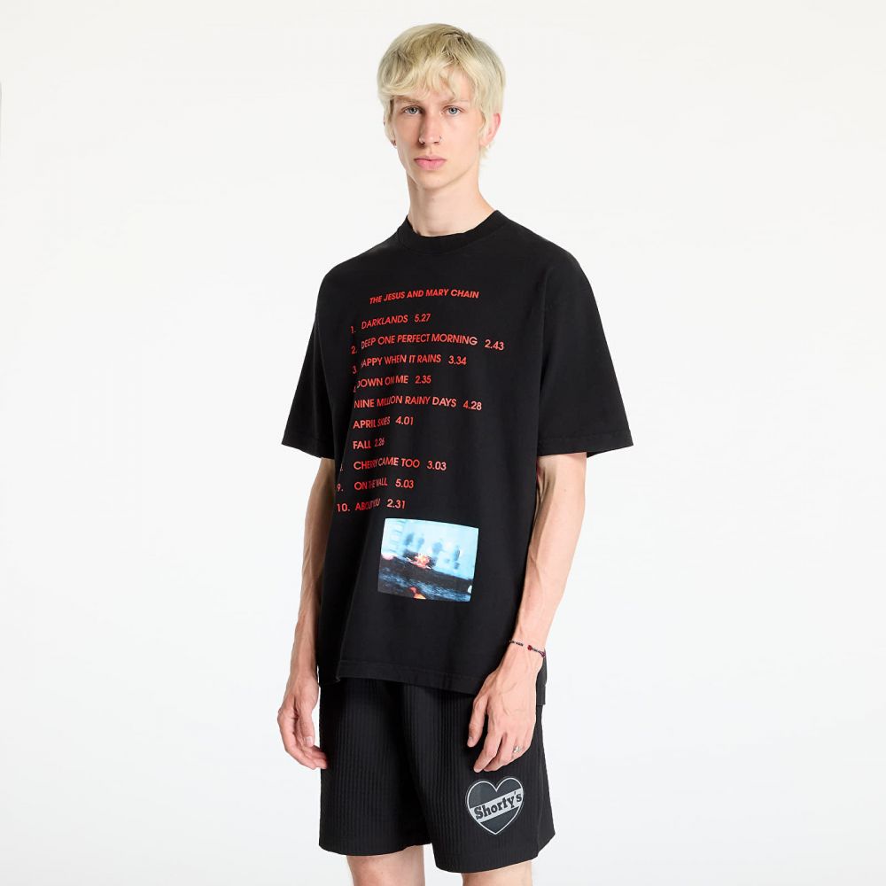 Tričko PLEASURES Darklands T-Shirt Black S
