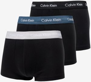Calvin Klein Cotton Stretch Low Rise Trunk 3-Pack Black S