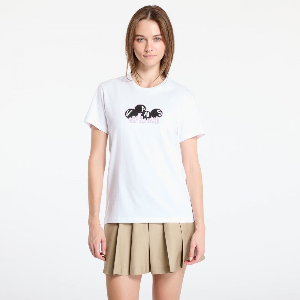 Tričko Vans Rolling SS Bff White L