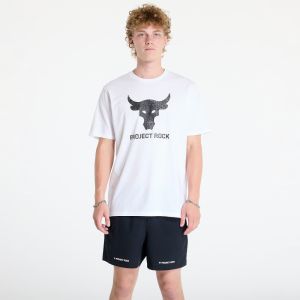 Tričko Under Armour Project Rock Brahma Bull SS Tee White S