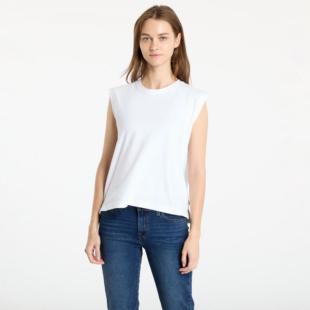 Tričko Levi's® Boxy Tank Top White XS