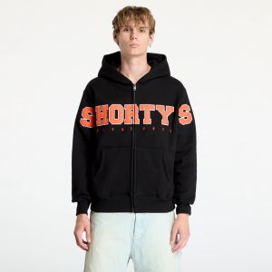 Mikina PLEASURES Wave Zip Hoodie Black S