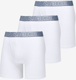 Under Armour Performance Cotton 6in 3-Pack White S