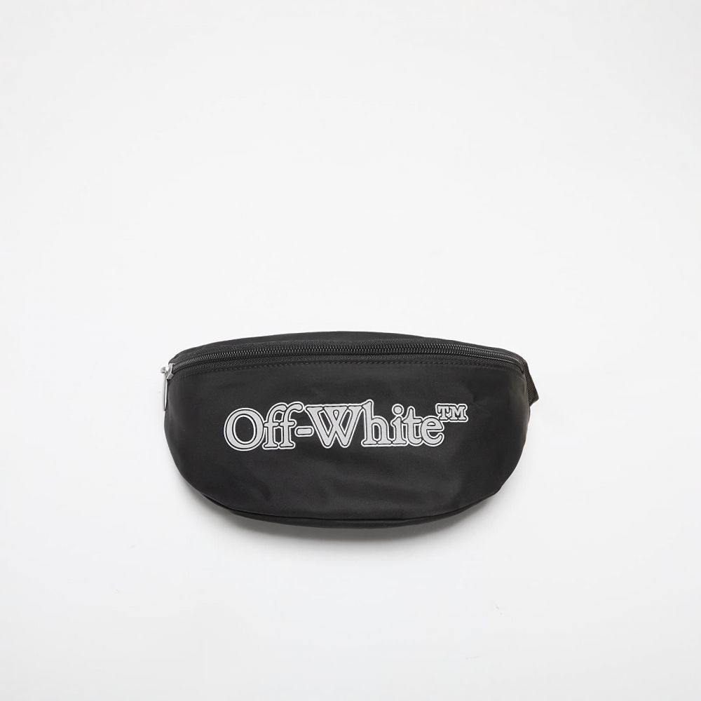 Off-White Kids Big Bookish Funny Belt Bag Black/ Reflective Universal