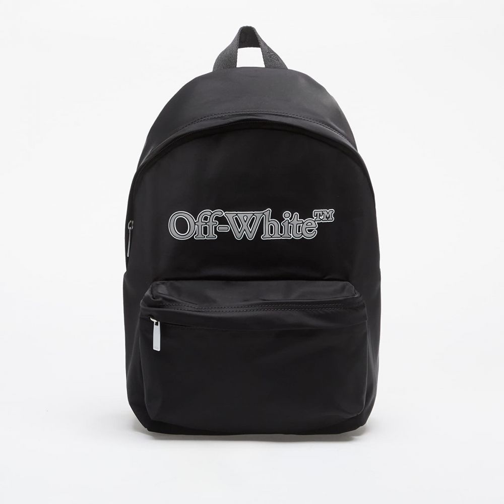 Off-White Kids Big Bookish Backpack Black/ Reflective Universal