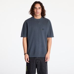 Tričko Calvin Klein Jeans Waffle Woven Label Tee Black S