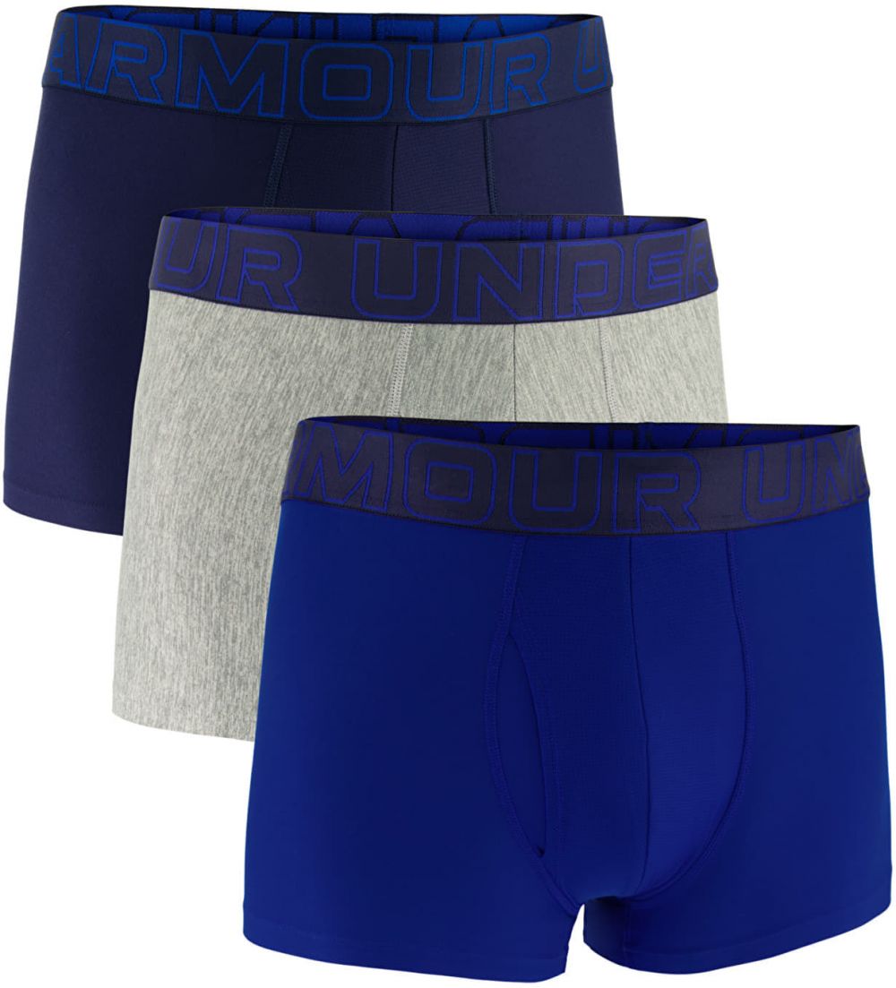 Under Armour M Perf Tech 3in 3-Pack Blue S