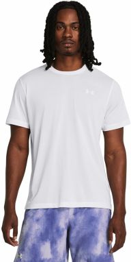 Tričko Under Armour LAUNCH SHORTSLEEVE White L