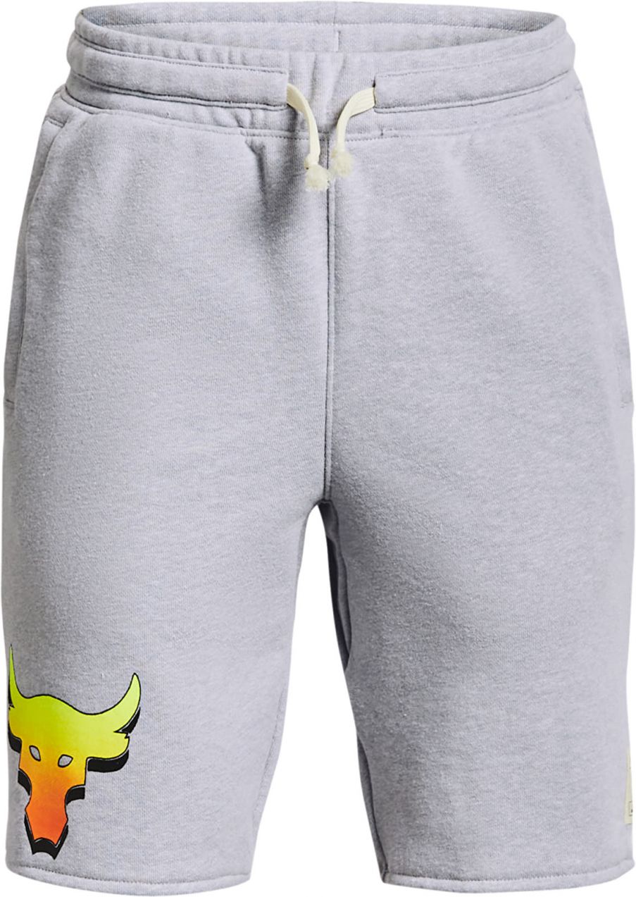 Under Armour Project Rock Y Terry Shorts Grey L-Y