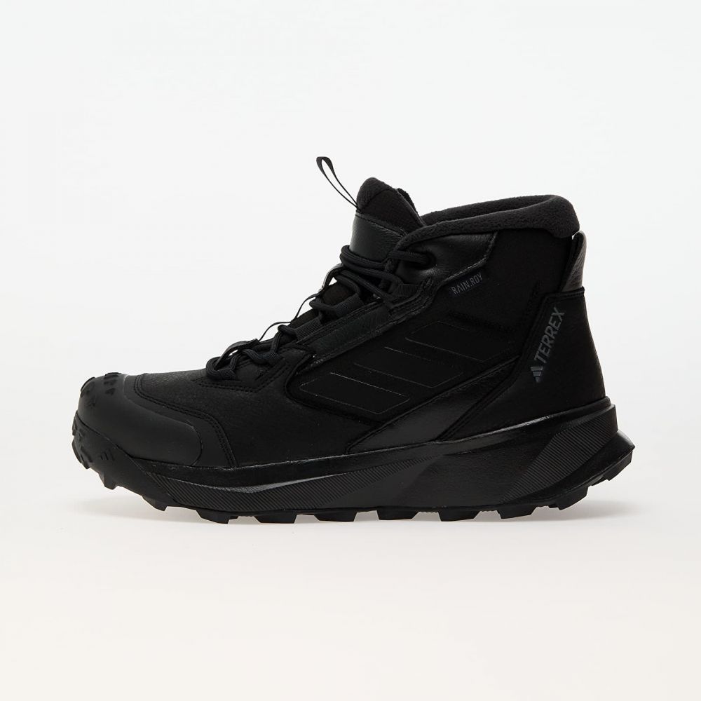 Tenisky adidas Terrex Winter Boot Mid Leather Core Black/ Core Black/ Grey Four EUR 42 2/3