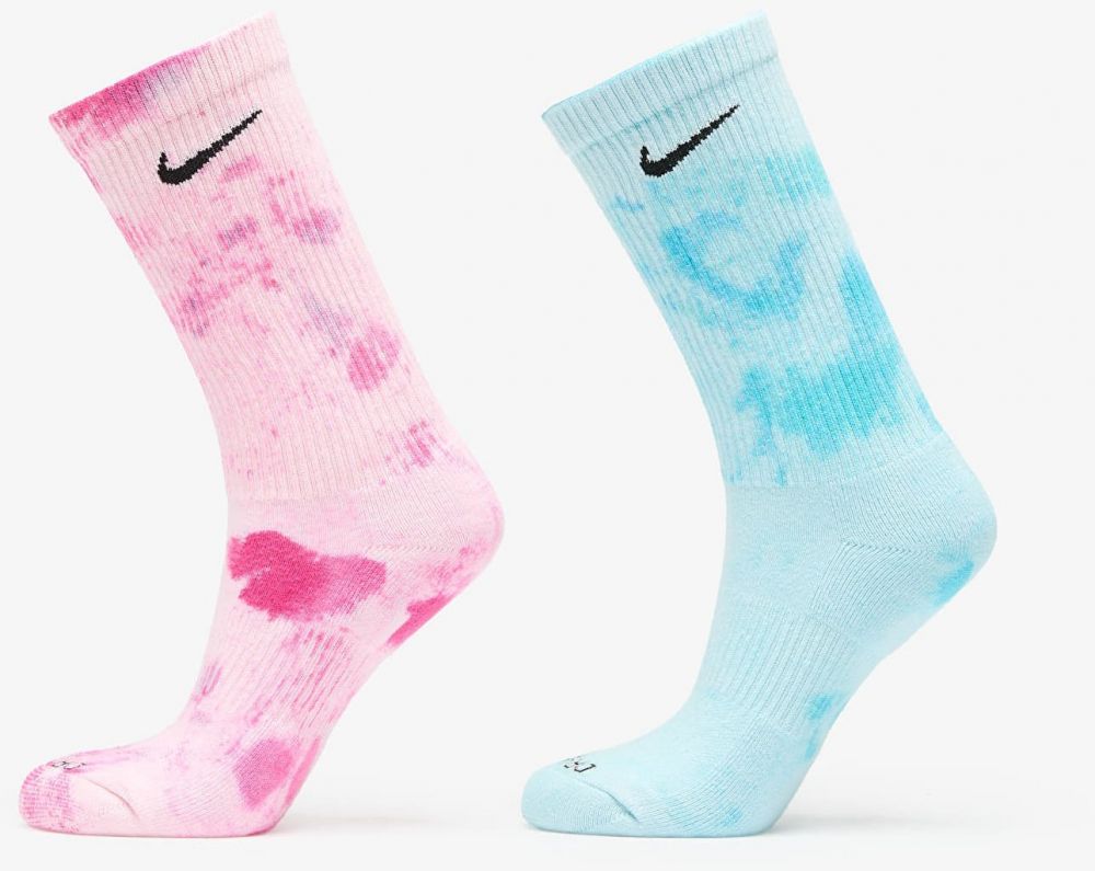 Nike Dri-FIT Everyday Plus Cushioned Crew Socks 2-Pack Multicolor XL