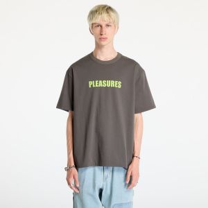 Tričko PLEASURES Legal Reversible Heavyweight T-Shirt Charcoal/ Purple M