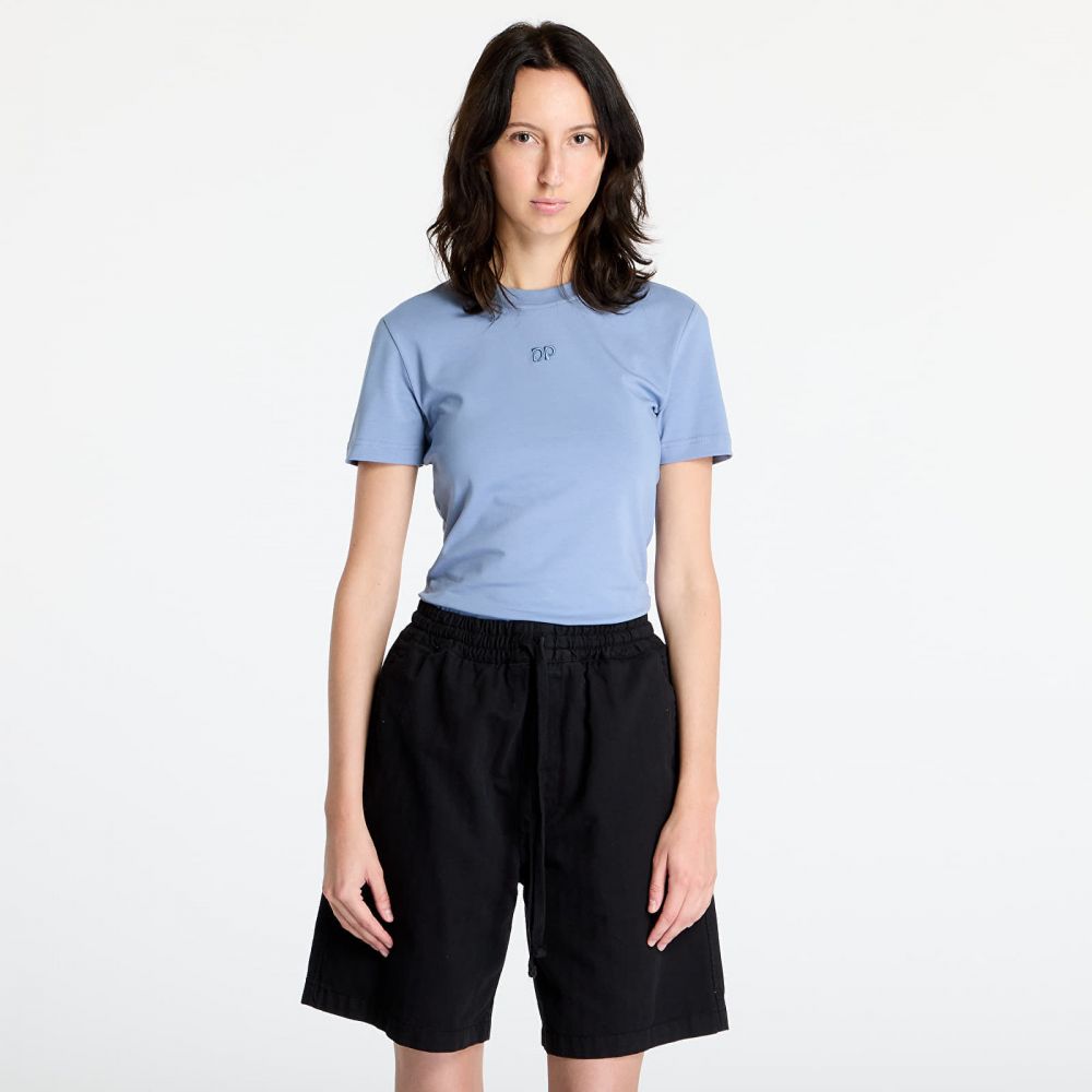Tričko Daily Paper Unit Emb Fitted T-Shirt Country Blue L