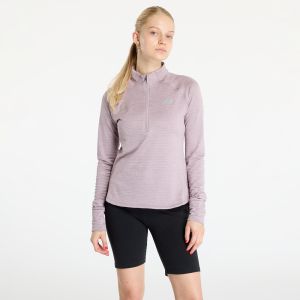 Mikina New Balance Athletics Heat Grid Half Zip Ice Wine Heather S