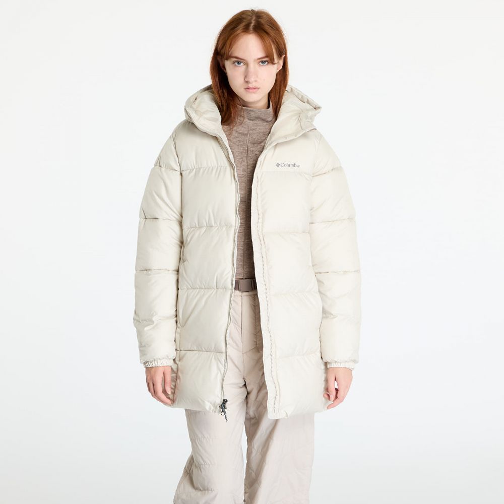 Bunda Columbia Puffect™ II Mid Hooded Jacket Dark Stone S