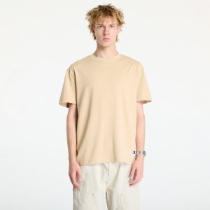 Tričko Tommy Jeans Regular Classic Tee Beige M