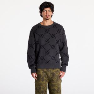 Sveter Daily Paper Tevin Monogram Knit Sweater Black XS