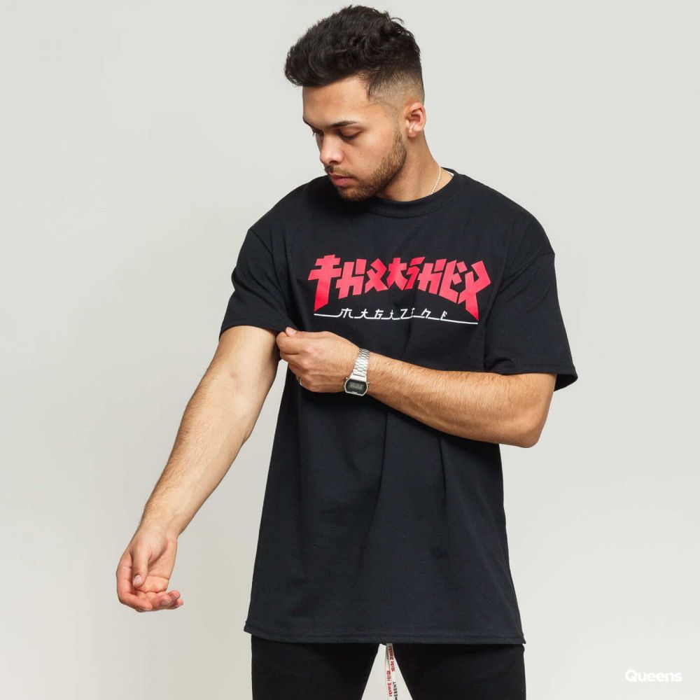 Tričko Thrasher Godzilla Tee Black L