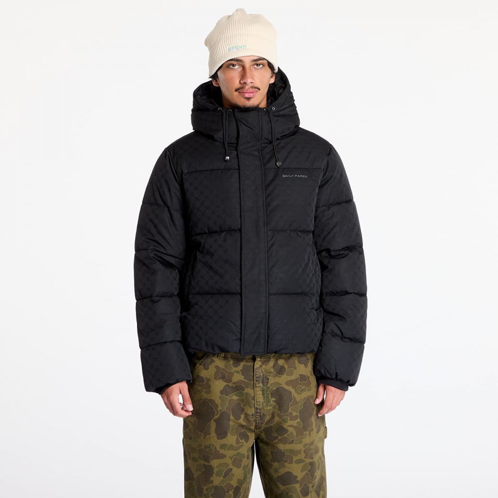 Bunda Daily Paper Monogram Puffer Jacket Black S
