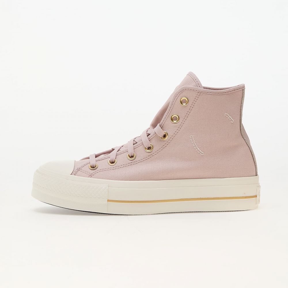 Tenisky Converse Chuck Taylor All Star Lift Platform Tailored Lines Flush Stone/ Egret/ Gold EUR 35