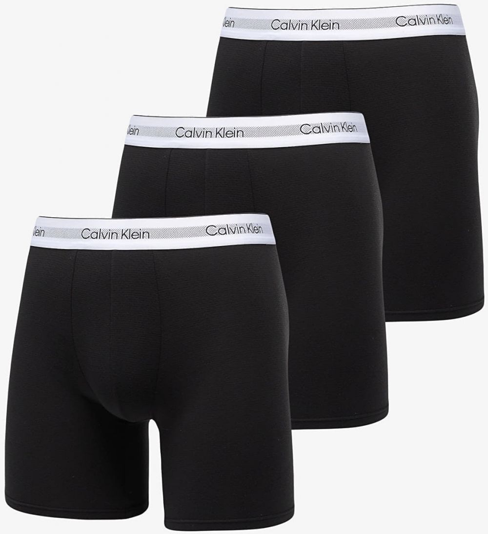 Calvin Klein Boxer Brief Long 3-Pack Black S