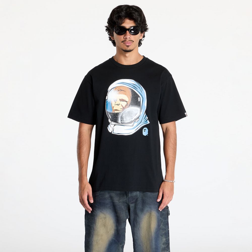 Tričko A BATHING APE Space Ape Tee Black S
