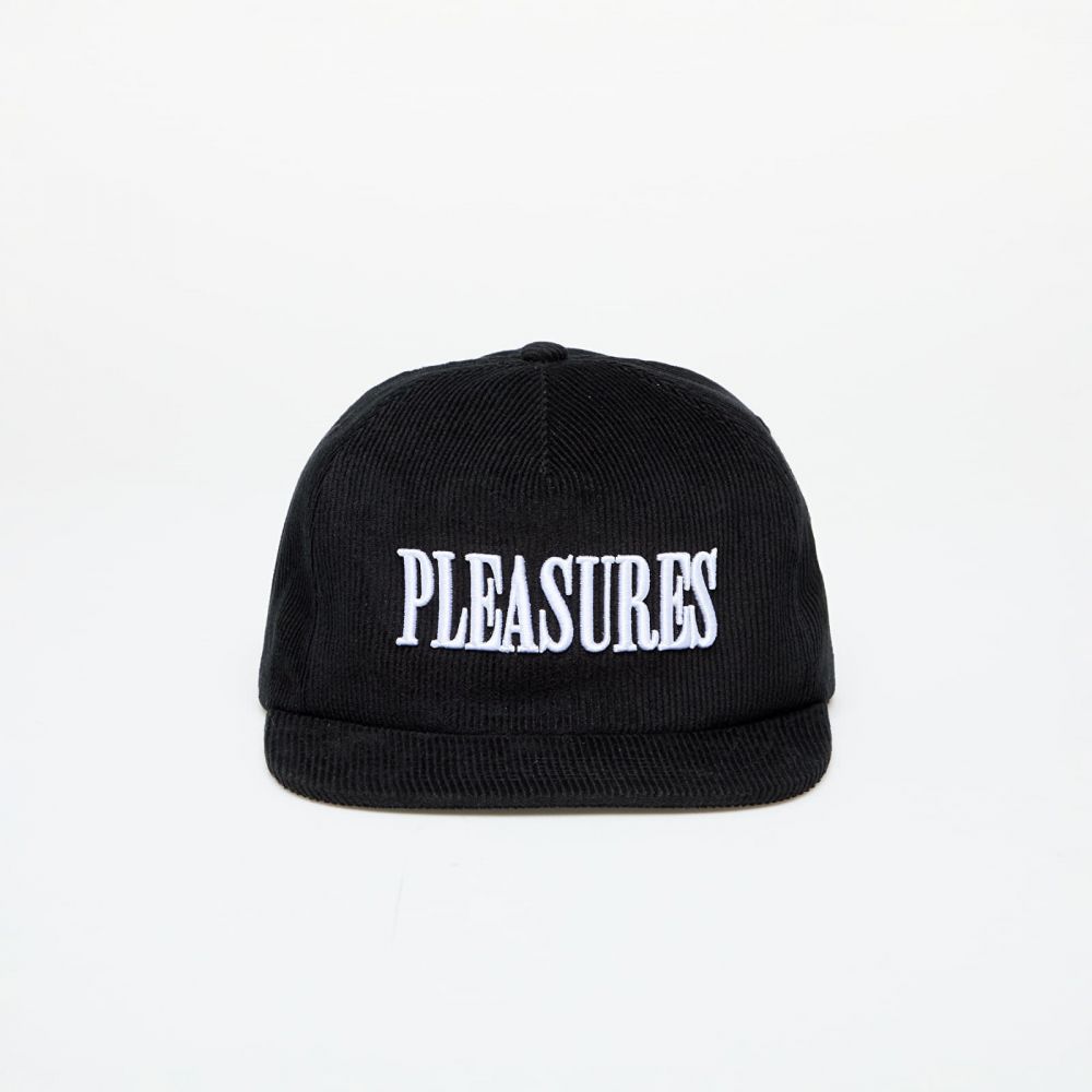 Šiltovka Pleasures Onyx Corduroy Snapback Onyx OS