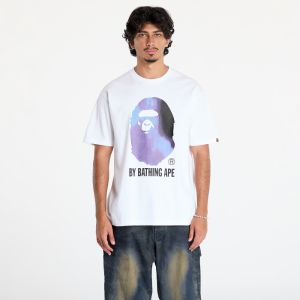 Tričko A BATHING APE Tie Dye By Bathing Ape Tee White/ Black XXL