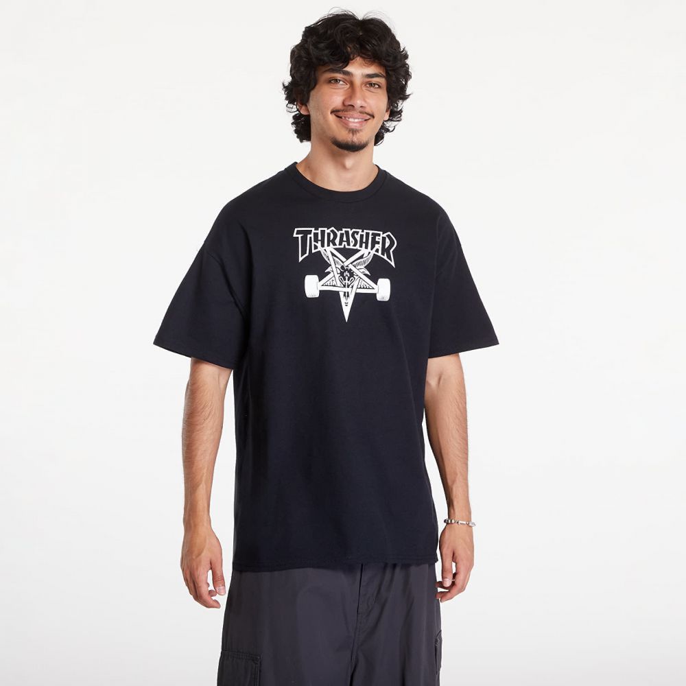 Tričko Thrasher Skategoat T-Shirt Black M