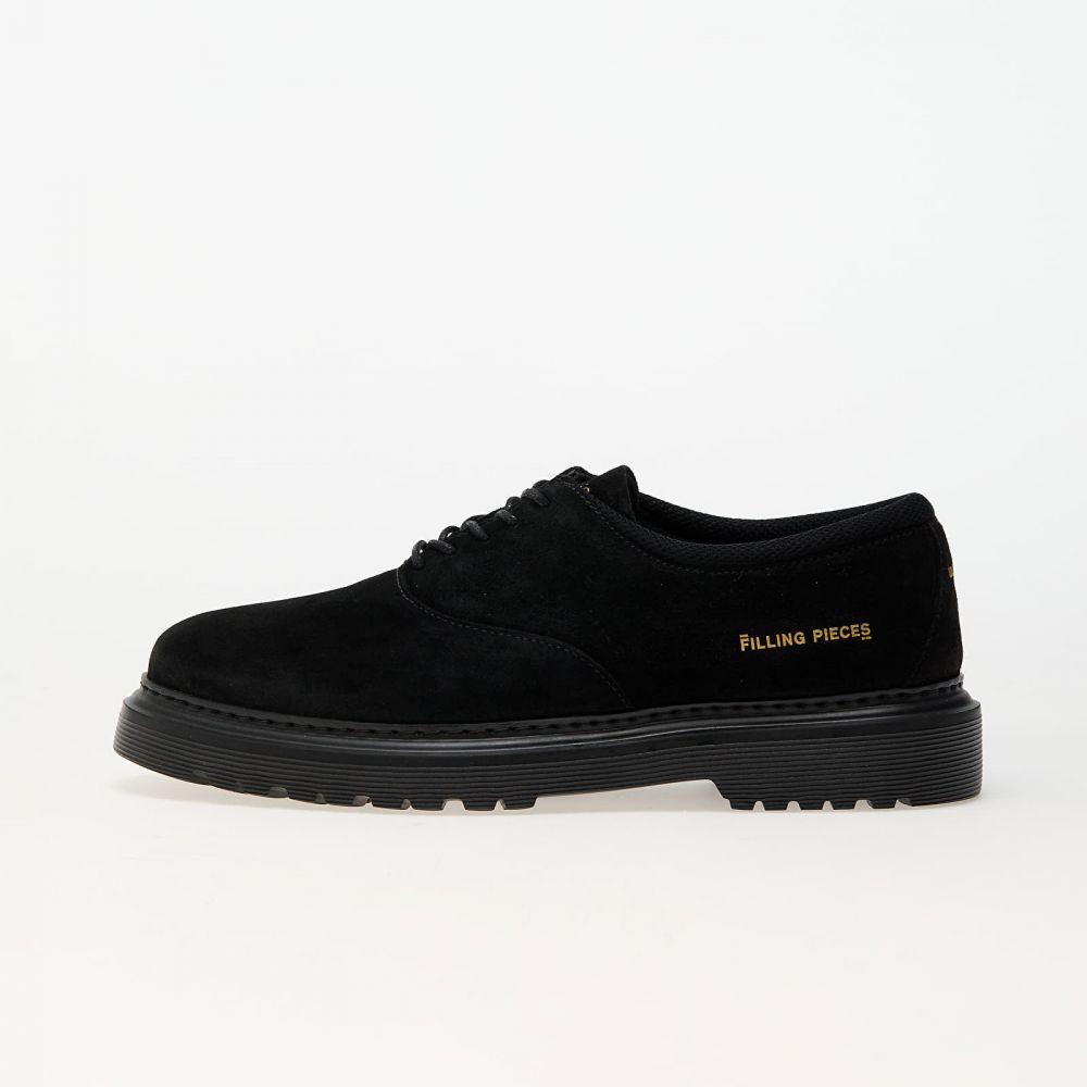 Tenisky Filling Pieces Derby Suede Black EUR 43