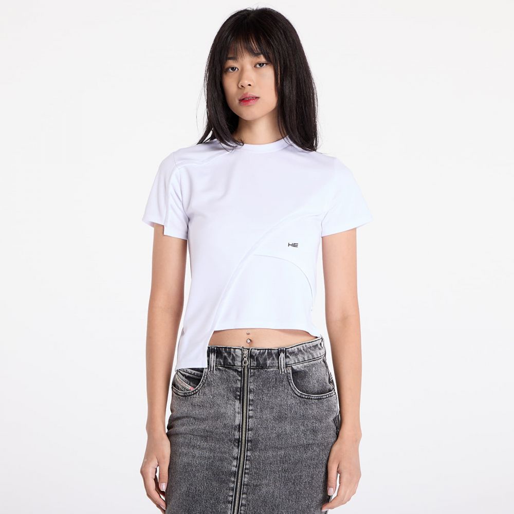 Tričko HELIOT EMIL Deconstructed T-Shirt White XL