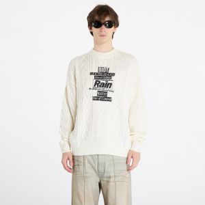 Sveter Wasted Paris Rain Cable Knit Sweater Off-White M