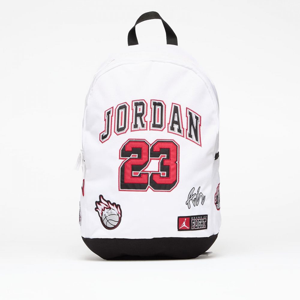 Jordan Backpack White/ Gym Red Universal