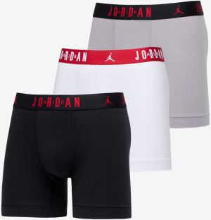Jordan Flight Cotton Core 3-Pack Boxer Brief Black/ White S