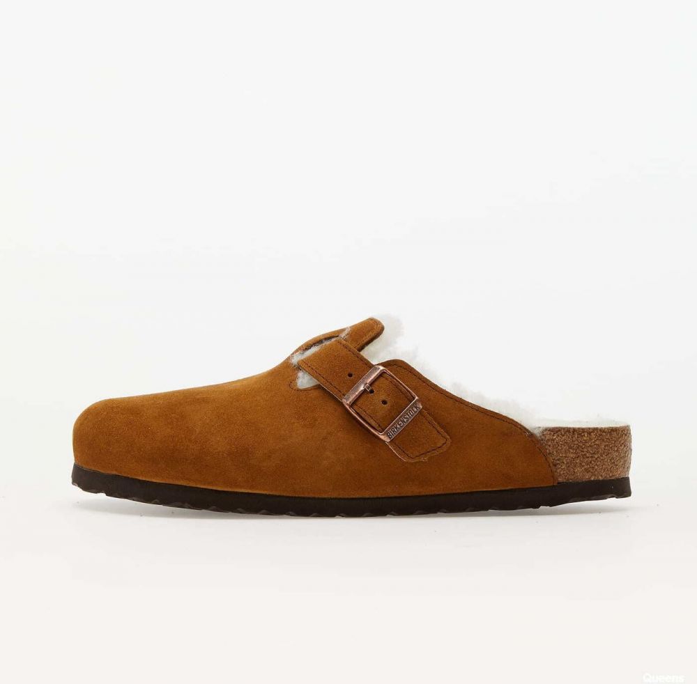 Tenisky Birkenstock Boston VL/Shearling Mink EUR 42