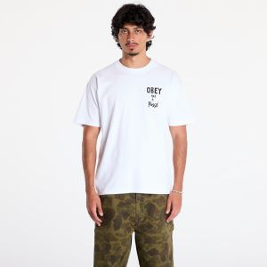 Tričko OBEY Obey Has A Posse T-Shirt White M