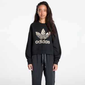 Mikina adidas Leopard Sweatshirt Black XS
