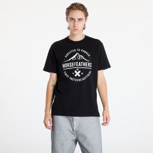 Tričko Horsefeathers Atp Emblem T-Shirt Black S