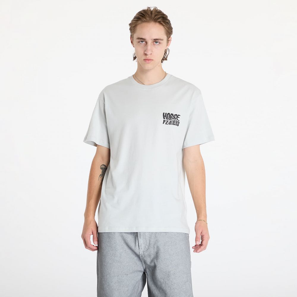Tričko Horsefeathers Distort T-Shirt Cement L