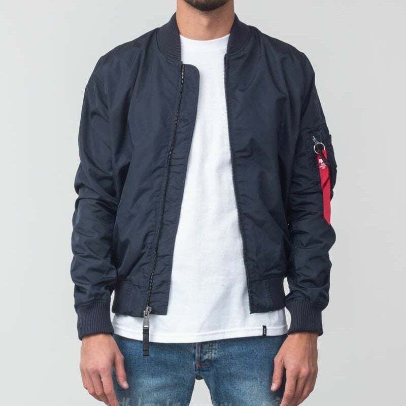 Bunda Alpha Industries MA-1 TT Blue XL