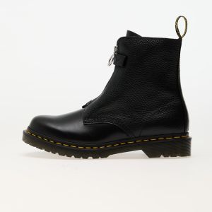 Tenisky Dr. Martens 1460 Pascal Frnt Zip Black Wanama & Black Milled Nappa EUR 37