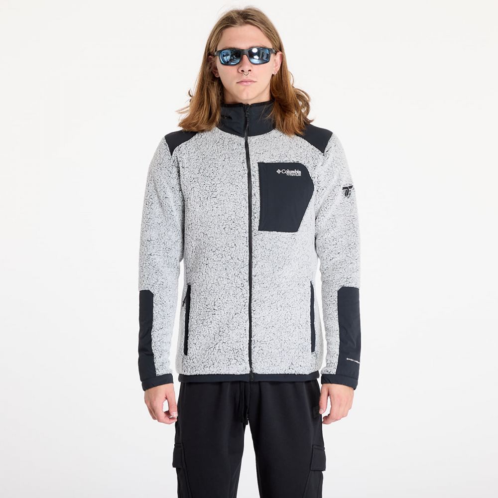 Mikina Columbia Arctic Crest™ Sherpa Full Zip White/ Black M