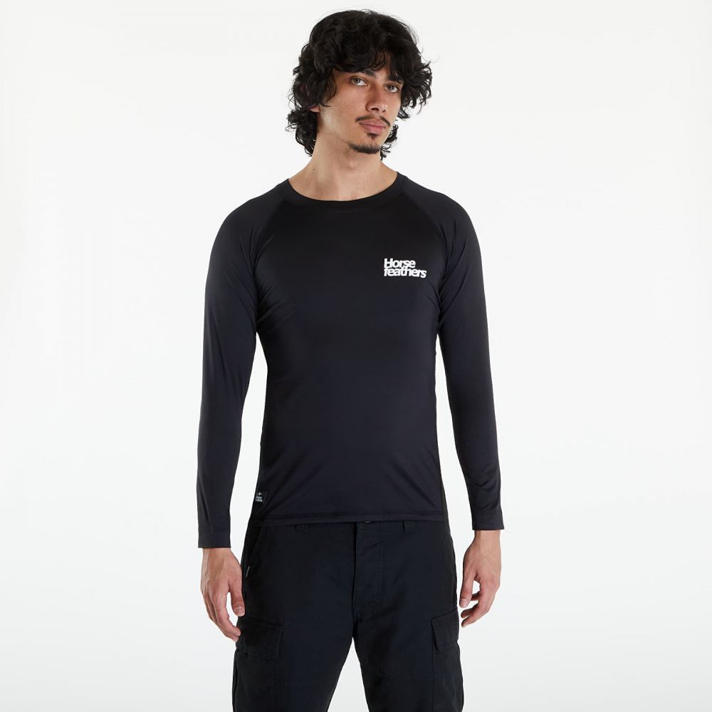 Tričko Horsefeathers Hart L/S Top Black XL
