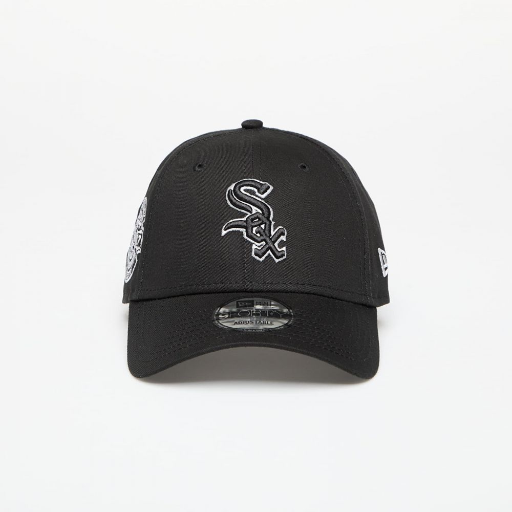 Šiltovka New Era Chicago White Sox MLB Seasonal Ws 9FORTY Adjustable Cap Black Universal